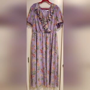 Women's dress XL Gibson Latimer floral print